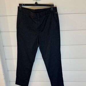 AG Adriano‎ Goldschmied Men's Dark Gray Pinstripe Dress Pants size 32 NWOT